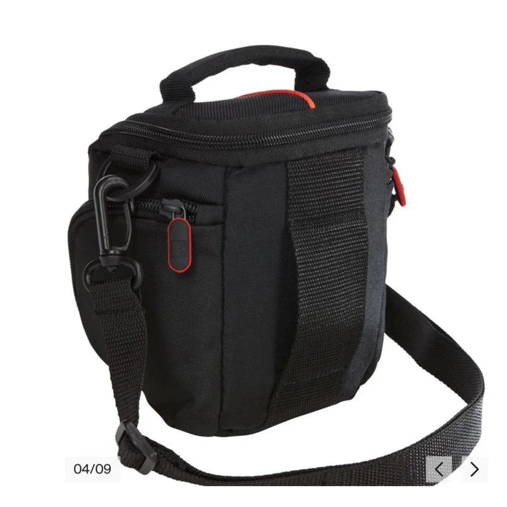 Case Logic Black Camera Storage Organization Case with Strap NEW - Picture 7 of 14
